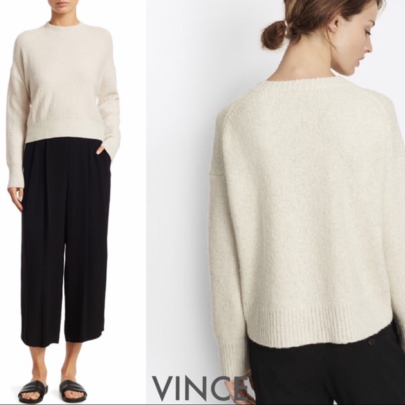 Vince Sweaters - FIRM🔥6hrSALE🆕Vince Wool Silk Cashmere Sweater